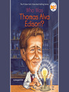 Cover image for Who Was Thomas Alva Edison?